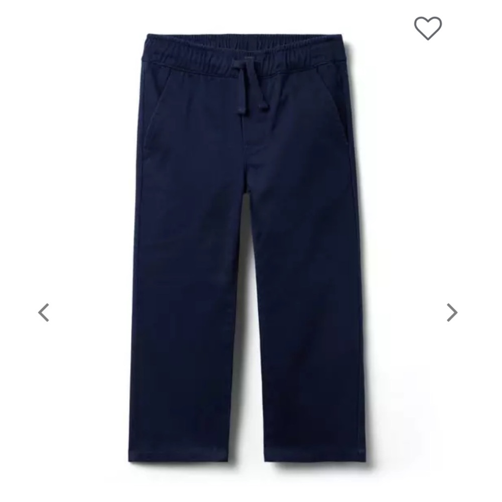 Janie and Jack The Twill Pull-On Pant